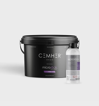 Mikrocement Cemher MicroRock Medium 10 kg. + 1l.